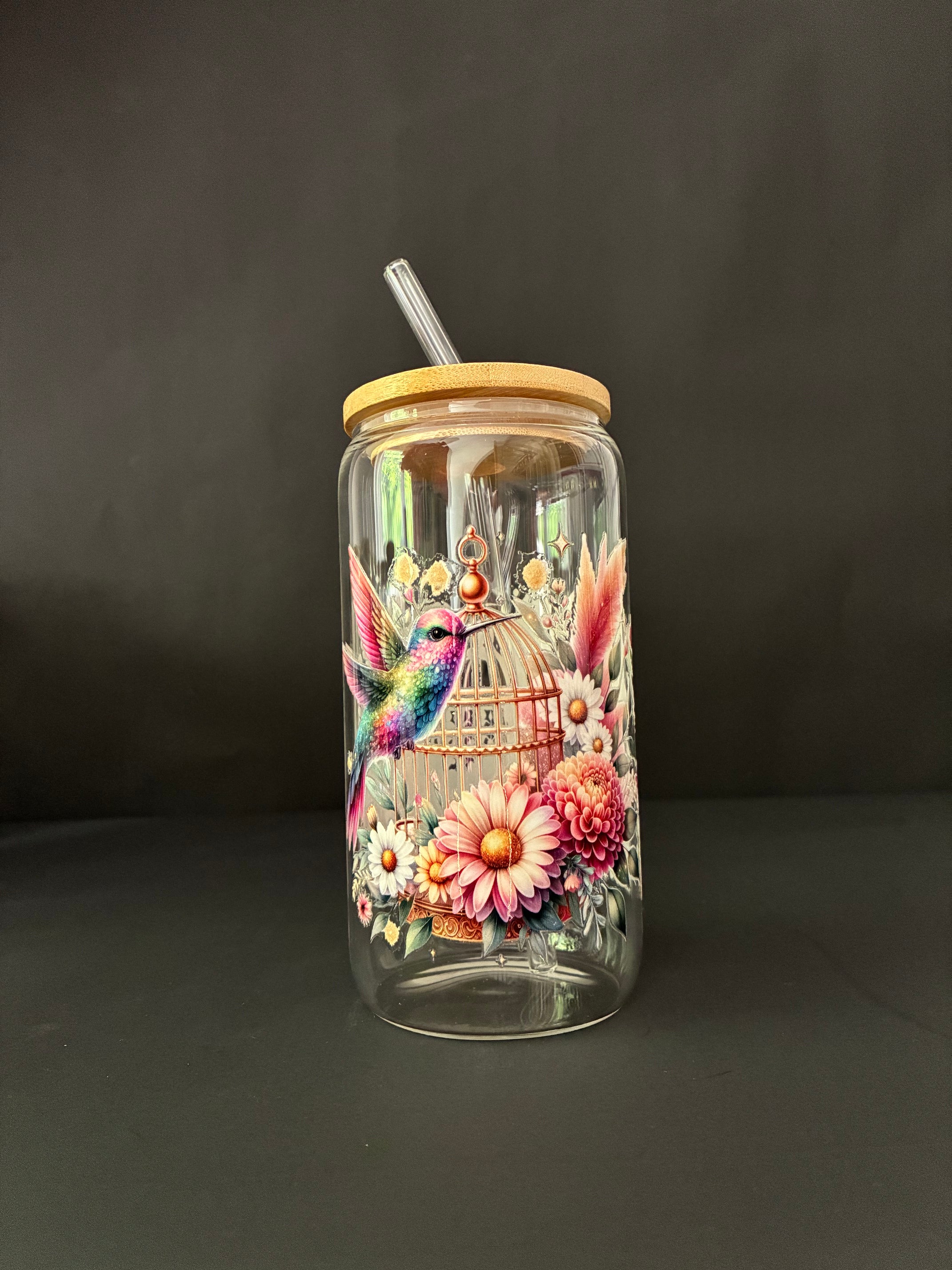 Whimsical Drinking Glass