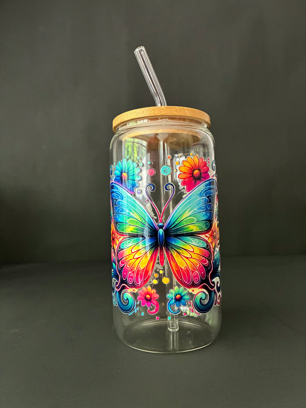 Whimsical Drinking Glass