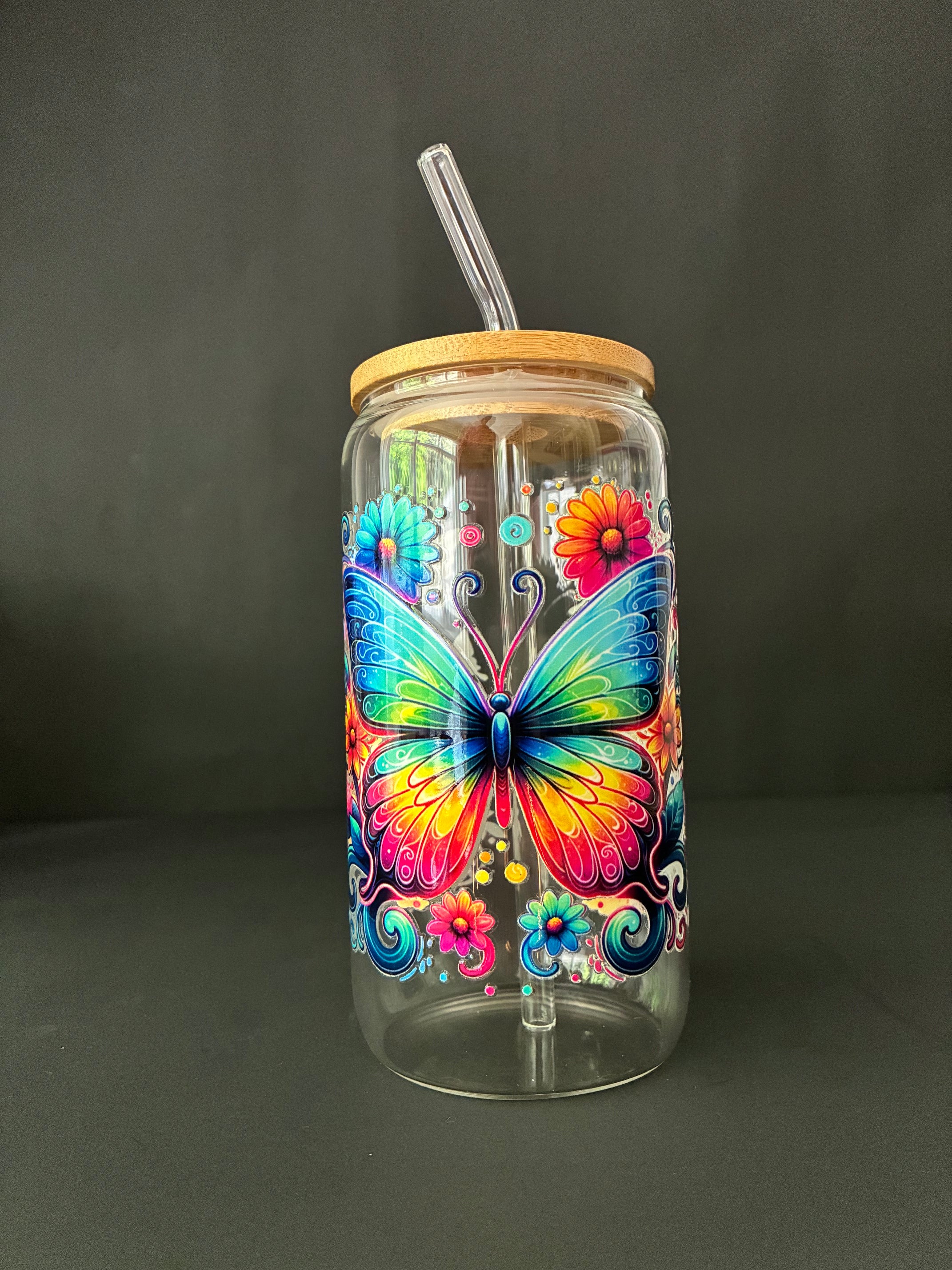 Whimsical Drinking Glass